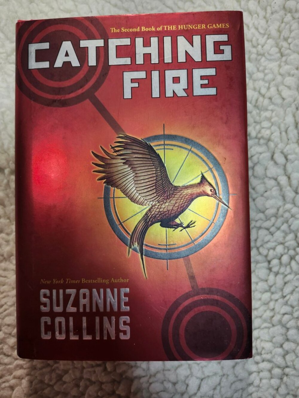 Catching Fire Suzanne Collins Hardcover 1st Edition 2009 Scholastic Dust Jacket
